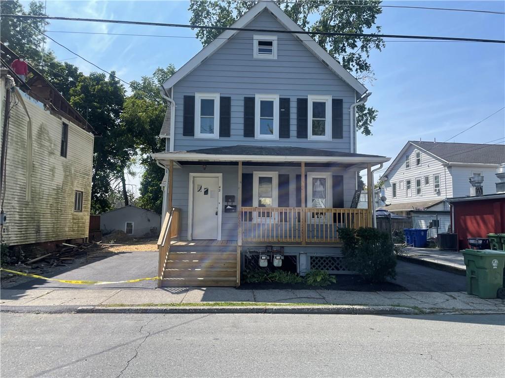 Front facade featuring a porch