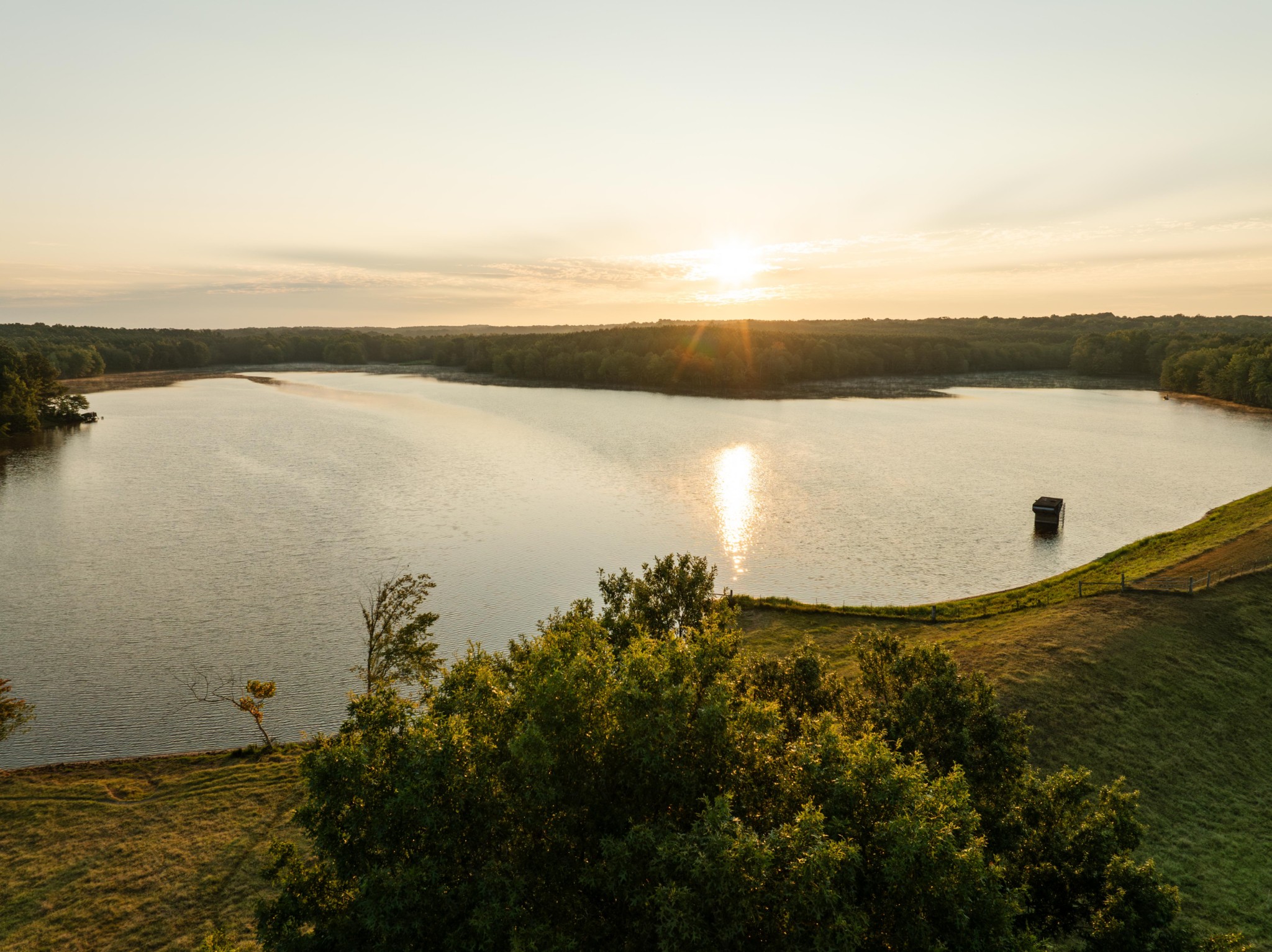 a view of a lake