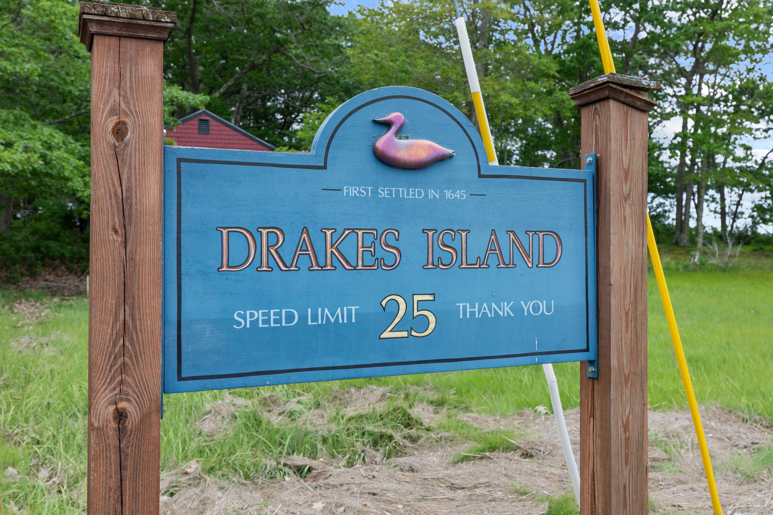 Drakes popular Island, Maine Beach Path