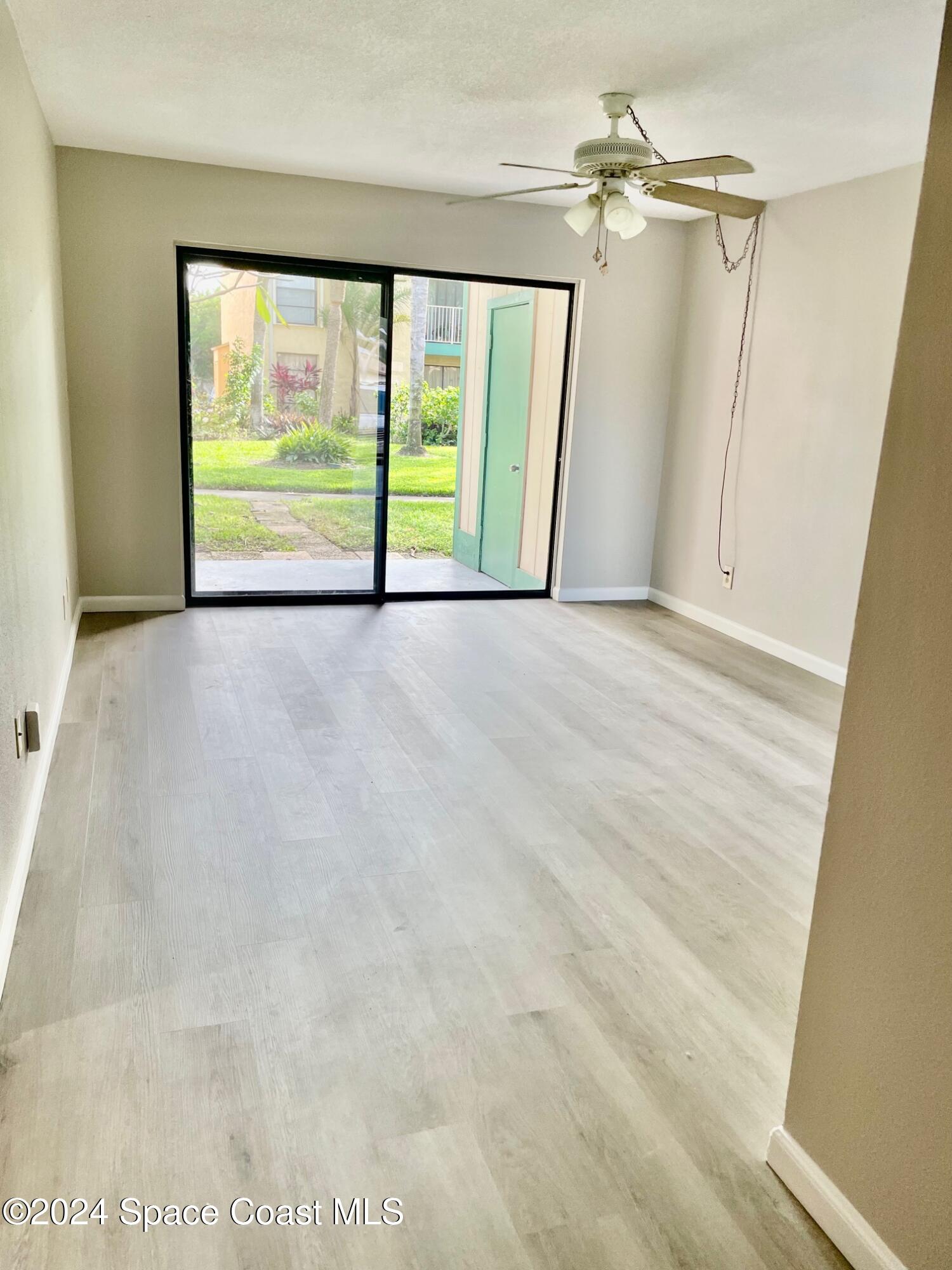 Living Room. NEW Vinyl Plank Flooring