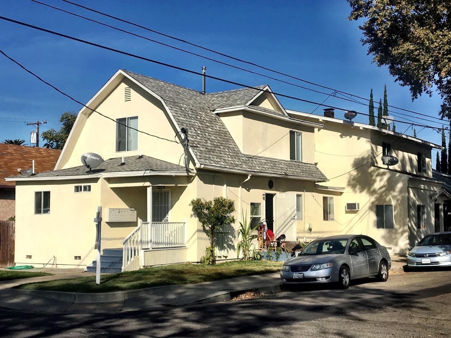 a front view of a house with a porch