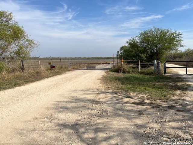 a view of a backyard of the house