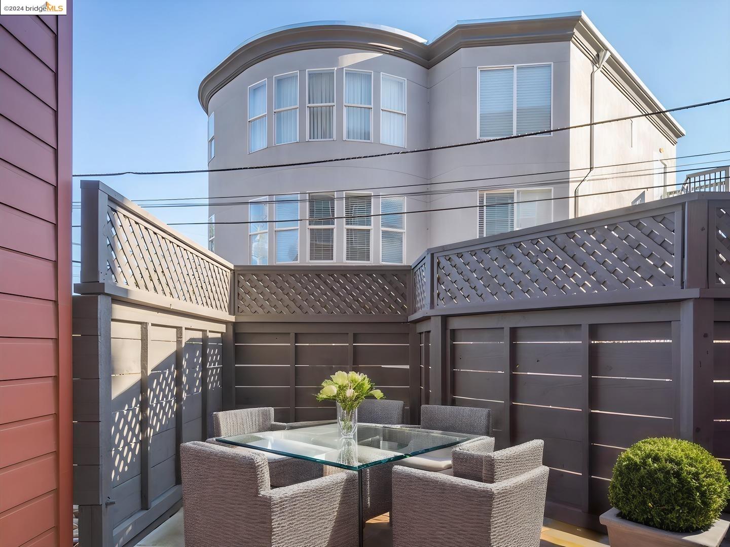 a view of a house with a patio