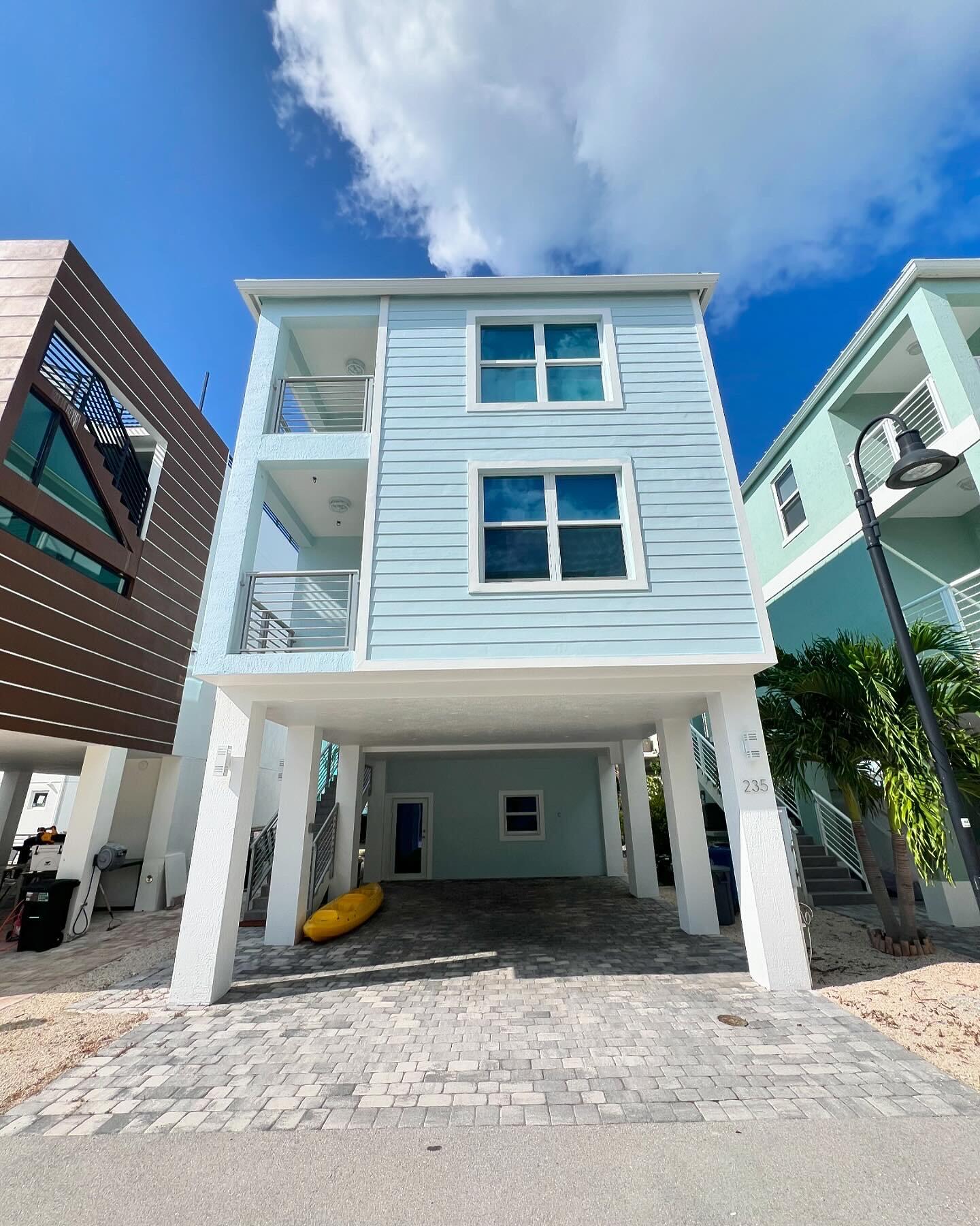 a view of outdoor space with front door