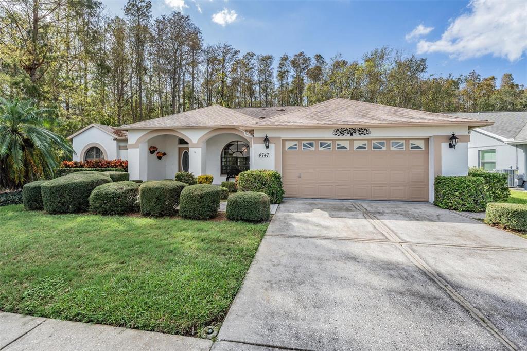 Large, covered front porch