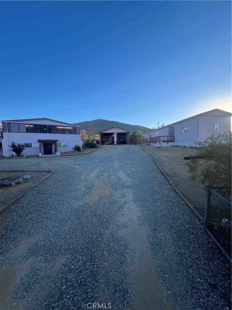 a view of an outdoor space and a yard