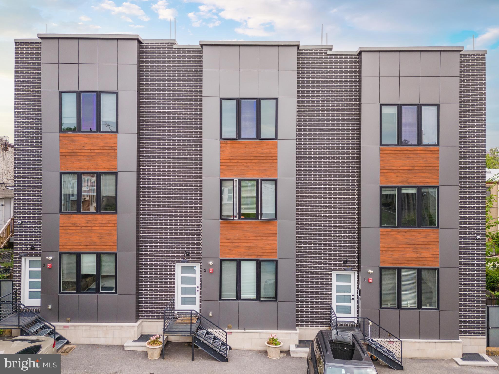 a building view with a outdoor space