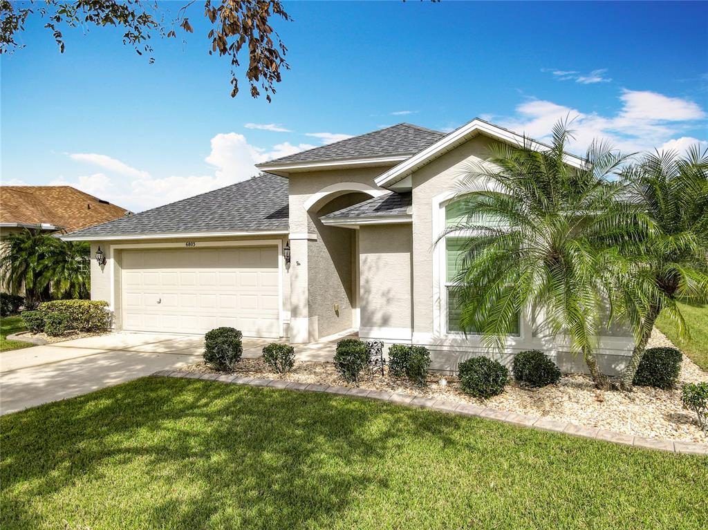 a view of a house with a patio