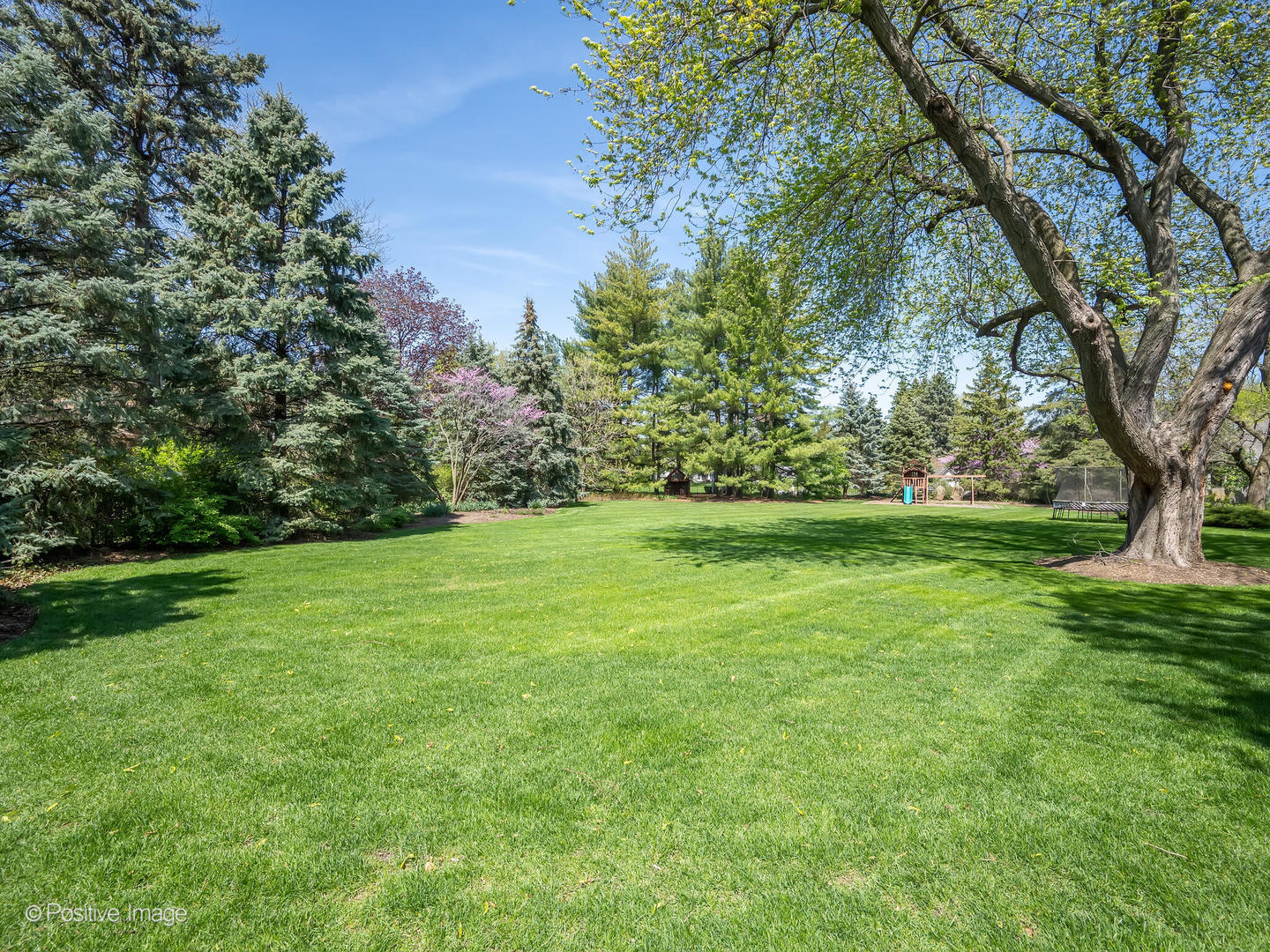 a view of outdoor space with deck and yard