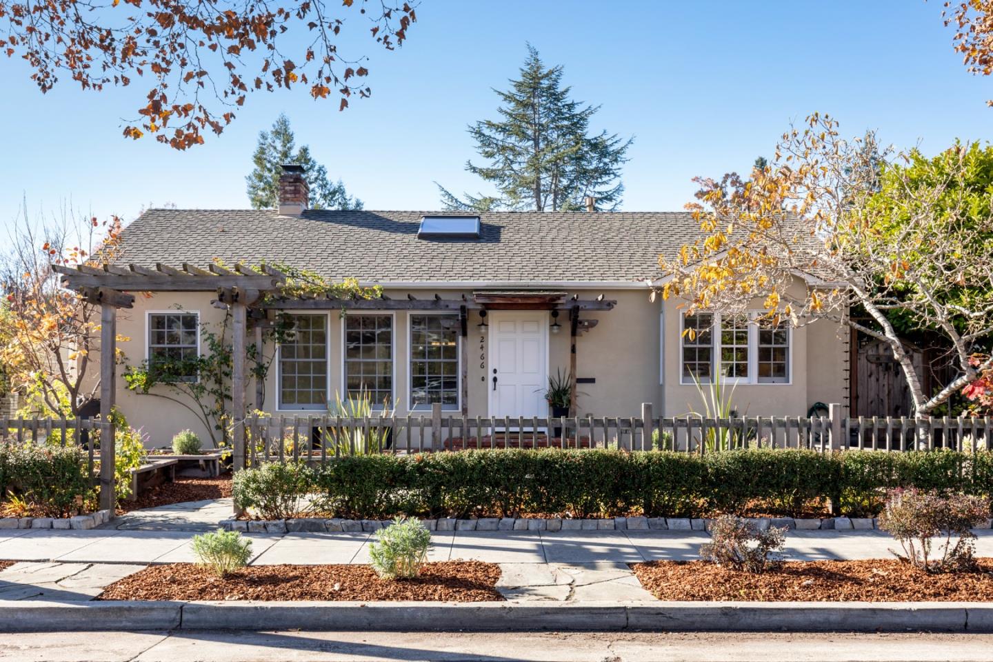 front view of a house