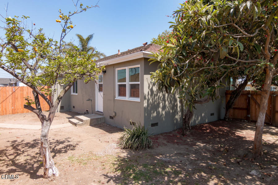 a house with a tree in the background