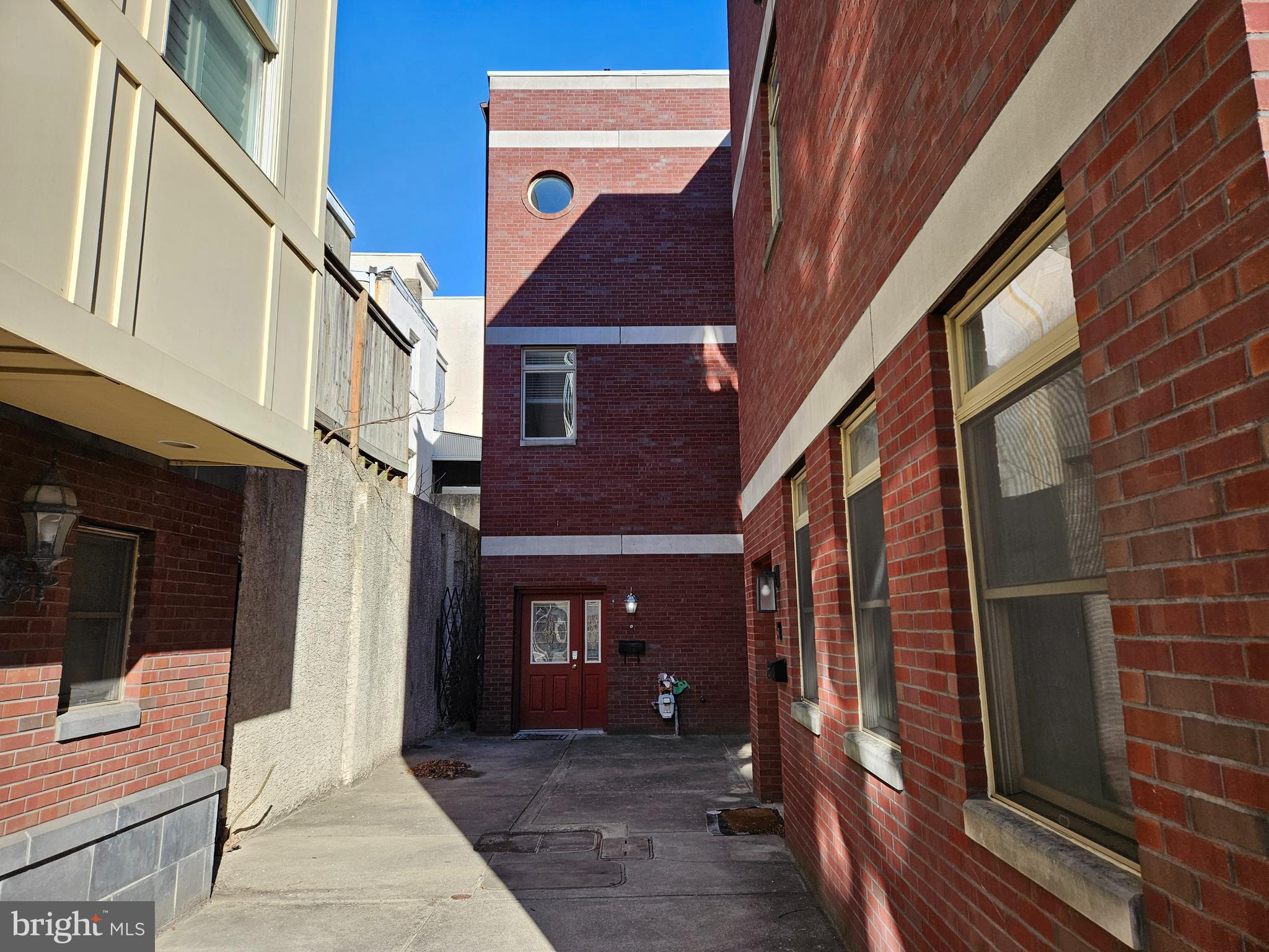 a view of outdoor space building and entryway