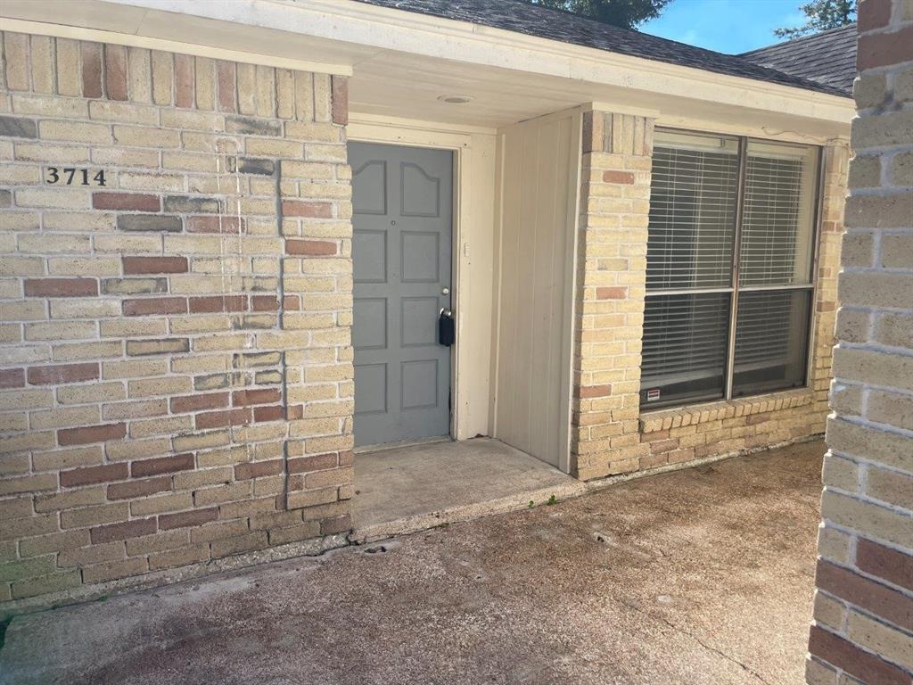 a view of front door