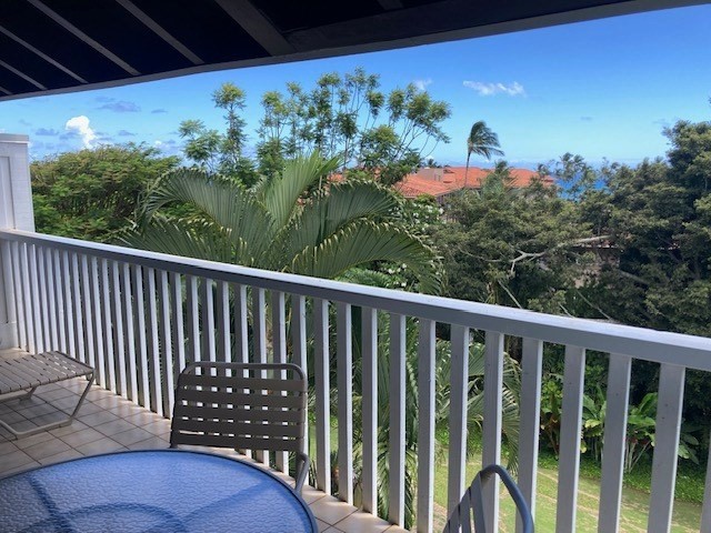 a view of a porch