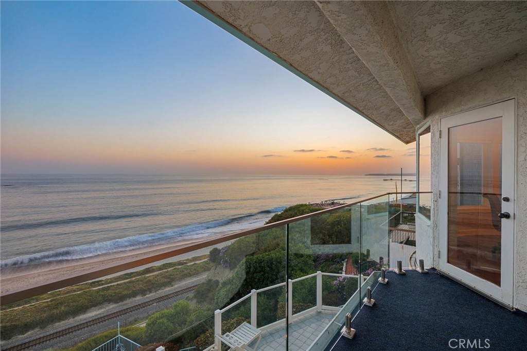 Ocean Twilight View From Second Level Deck