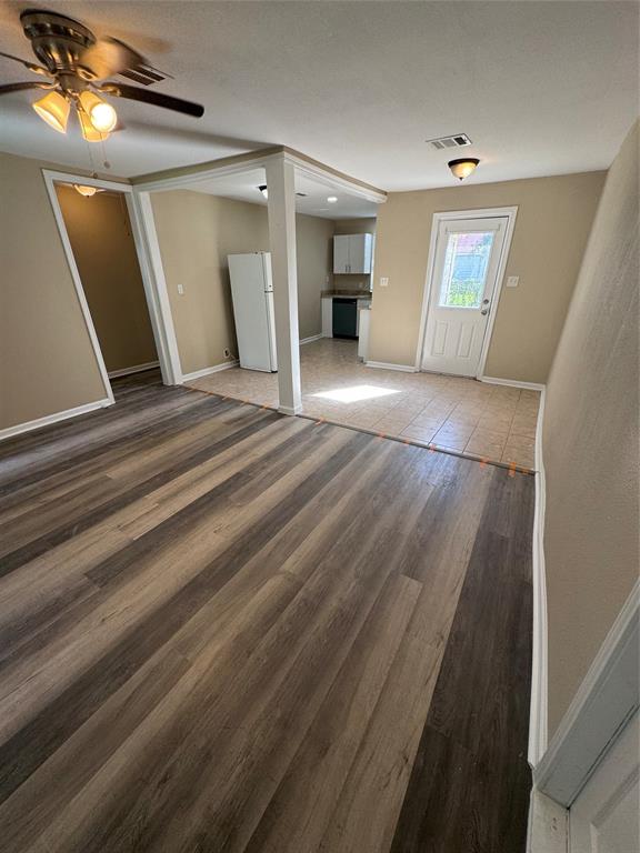 living room/dining room area. open floor