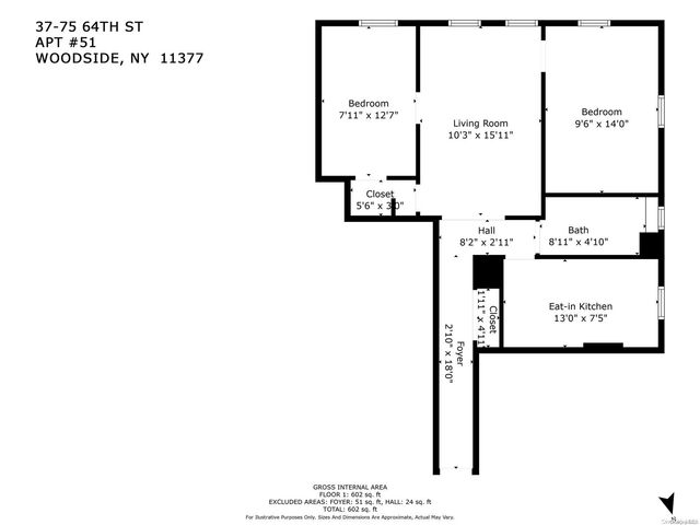 $395,000 | 37-75 64th Street, Unit 51 | Woodside