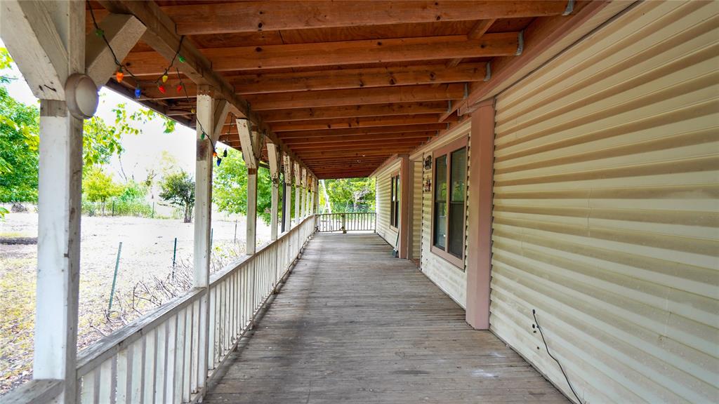 a view of a patio