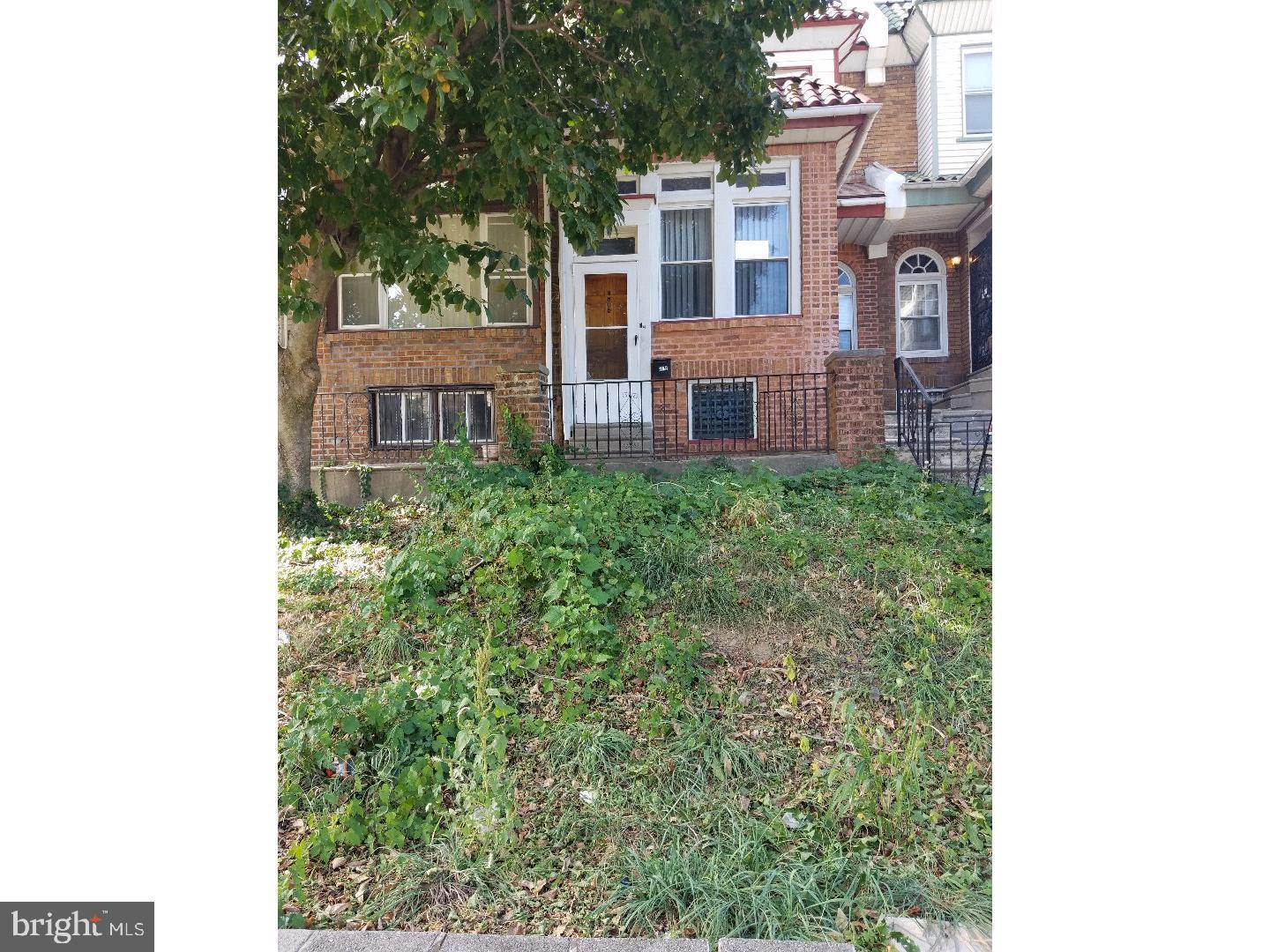 a view of a house with a small yard and plants