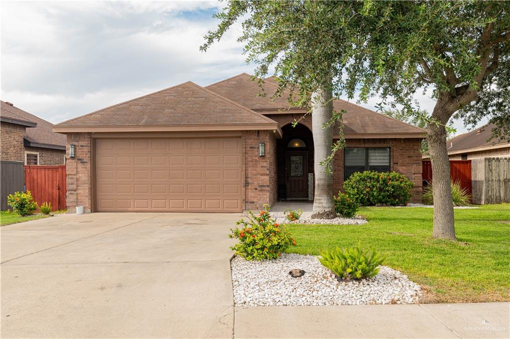 front view of house with a yard