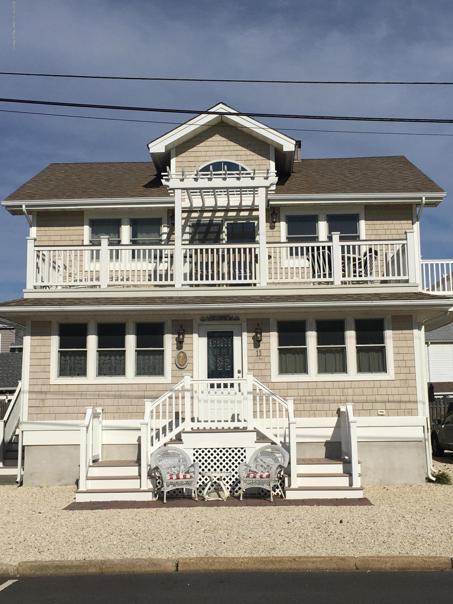 a front view of multi story residential apartment building