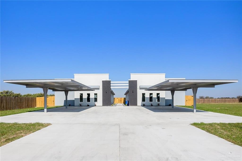 a view of a house with a swimming pool