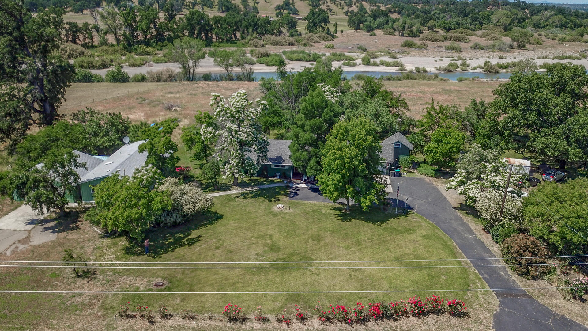 a view of outdoor space and yard