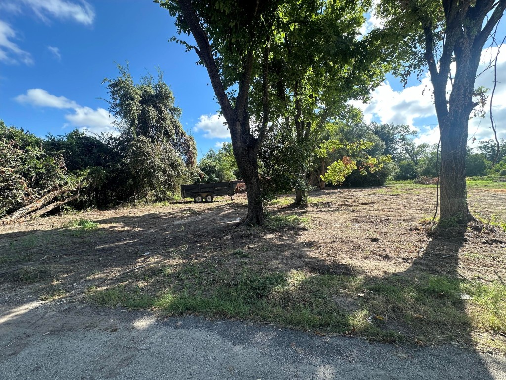 a view of outdoor space with trees