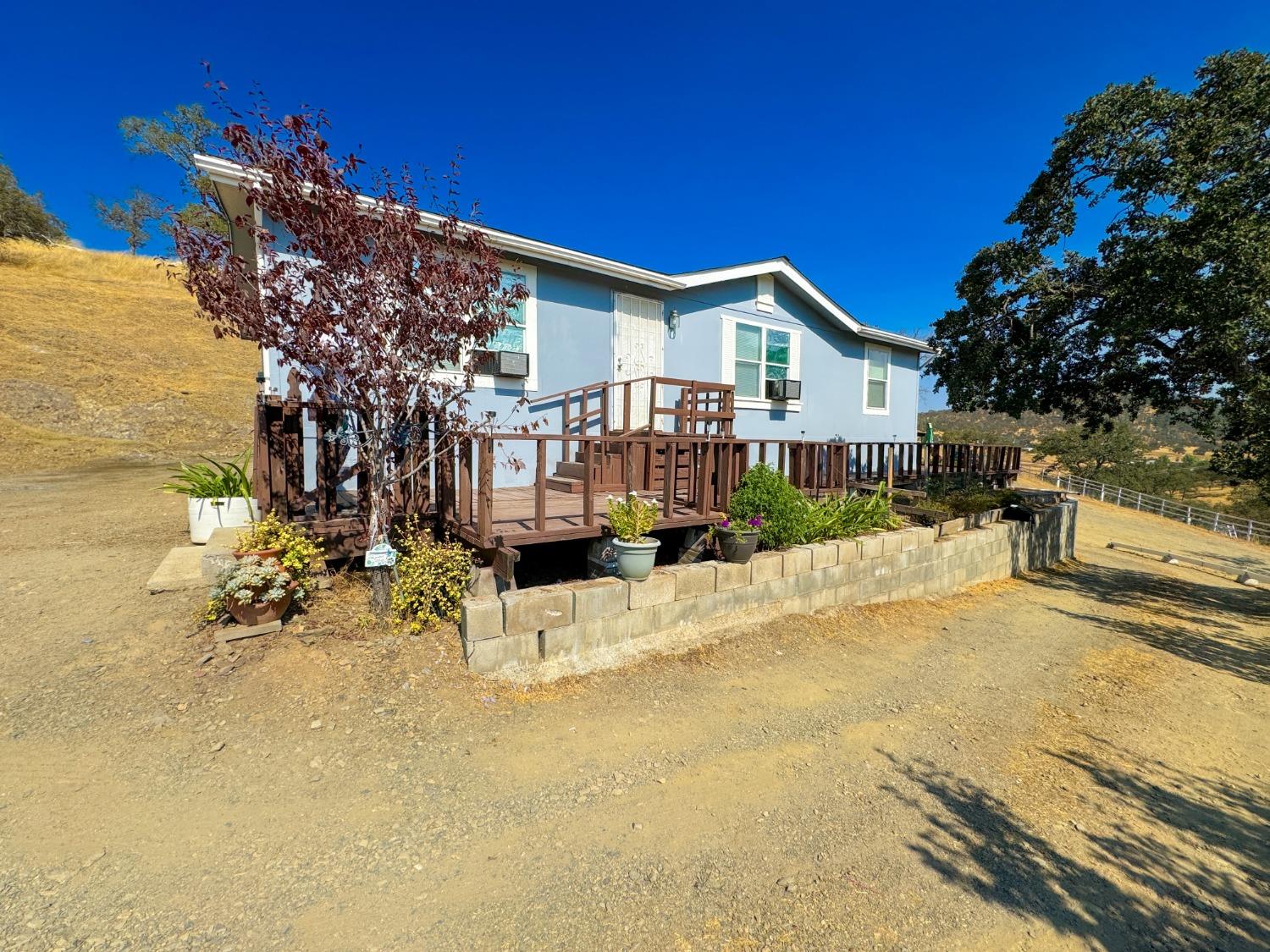 a view of a house with a patio