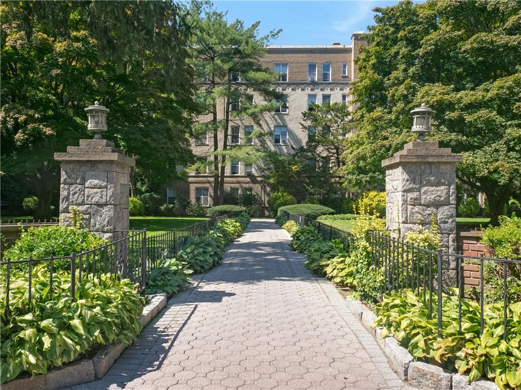 Front of complex leading to the beautiful courtyard