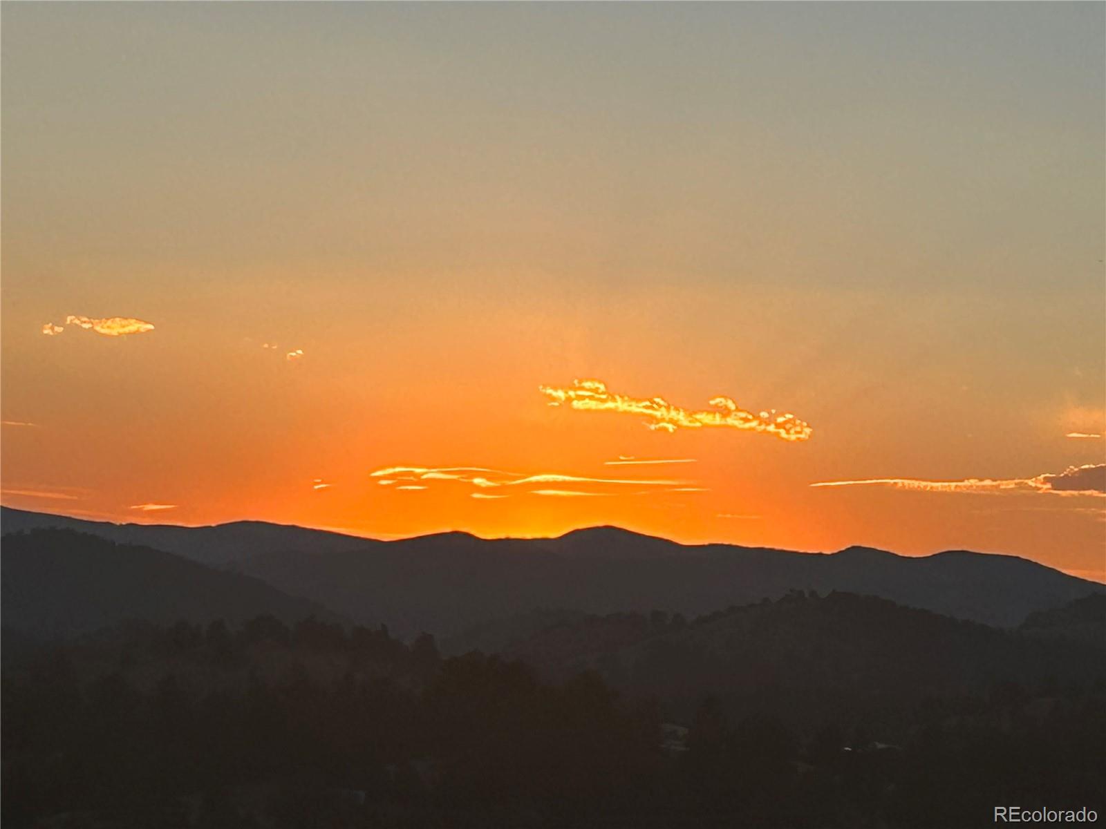 a view of mountains in the distance