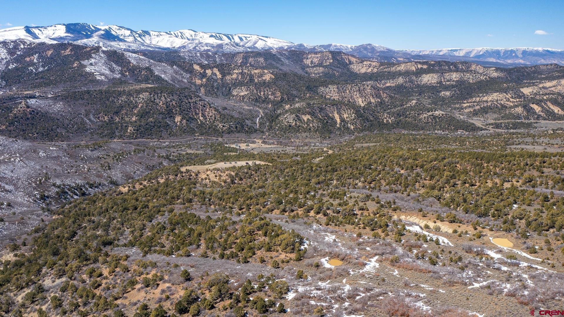 a view of mountain with sky view