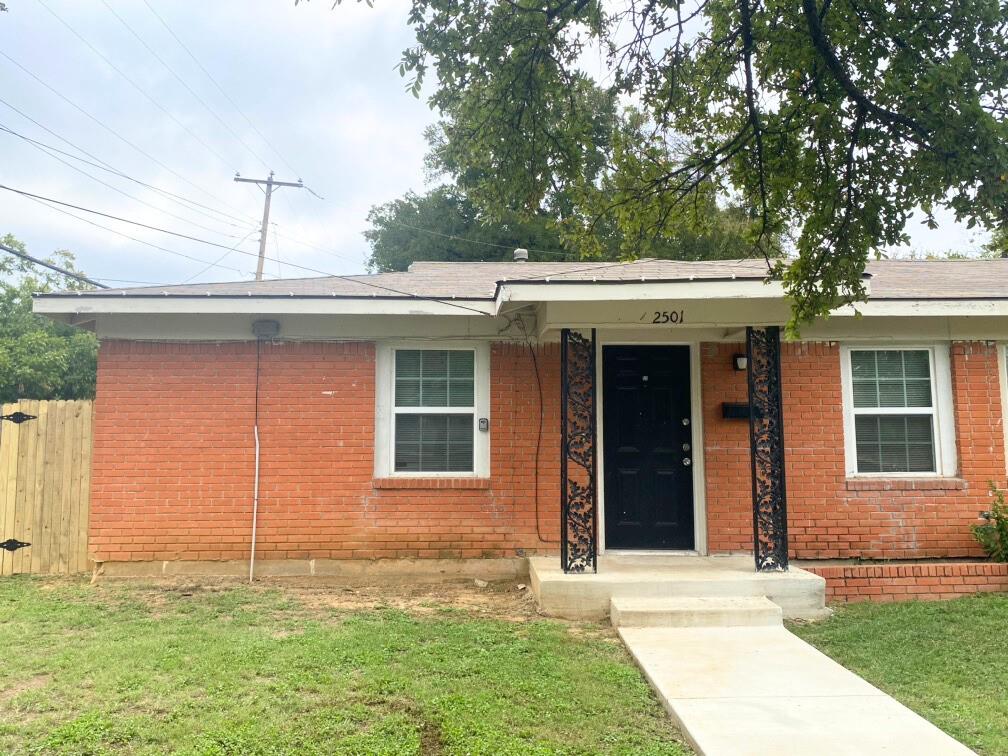 front view of a house