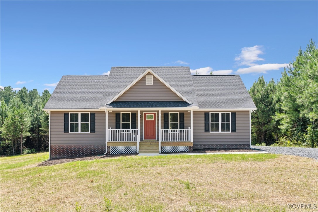 front view of a house