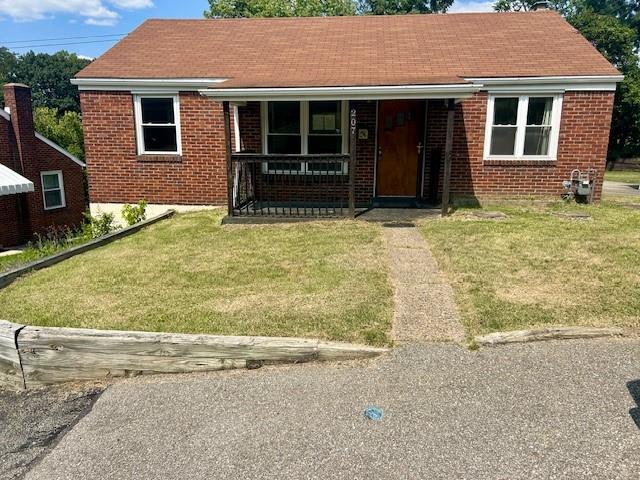 front view of a house