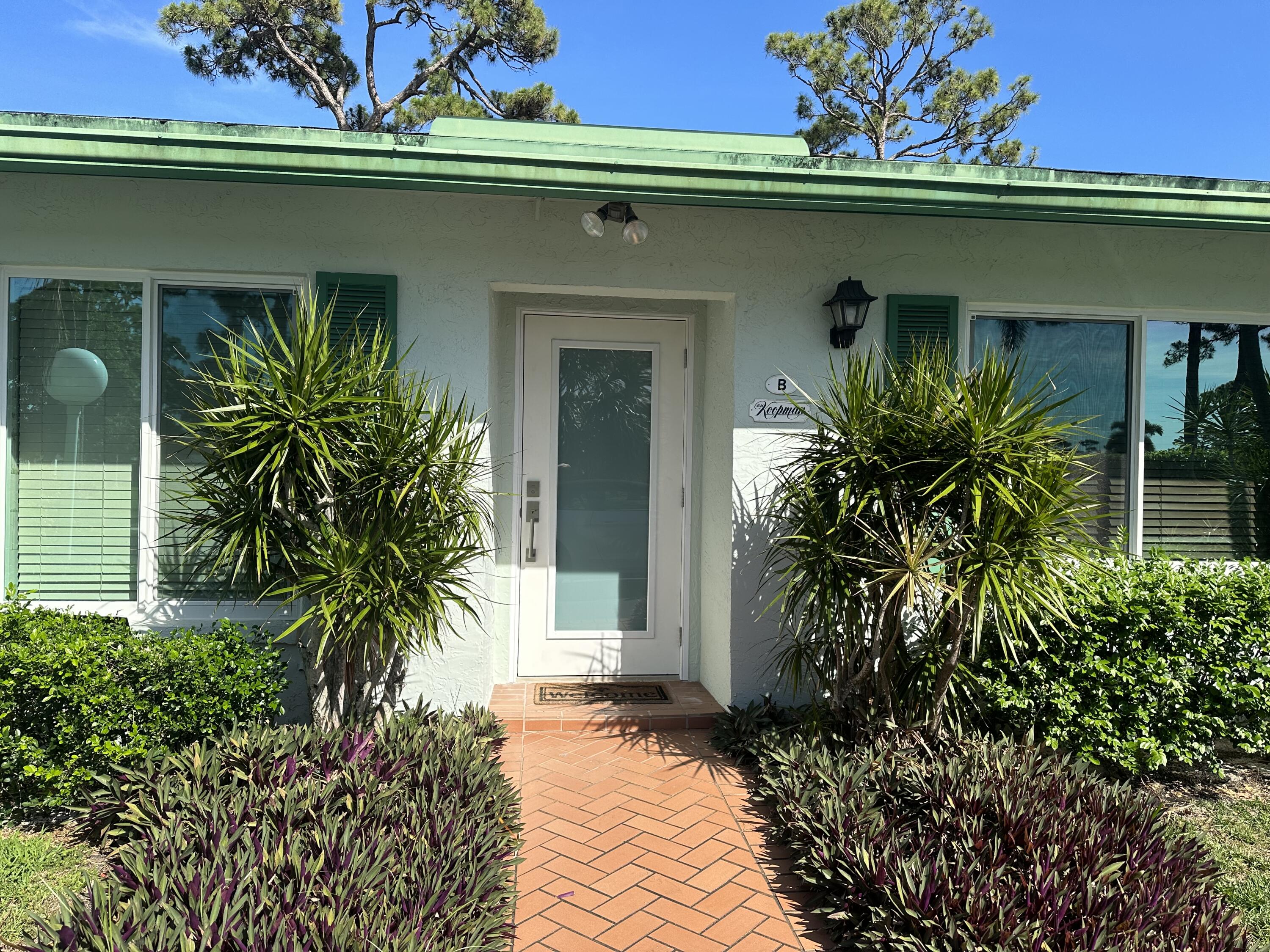 a view of a entryway door of the house