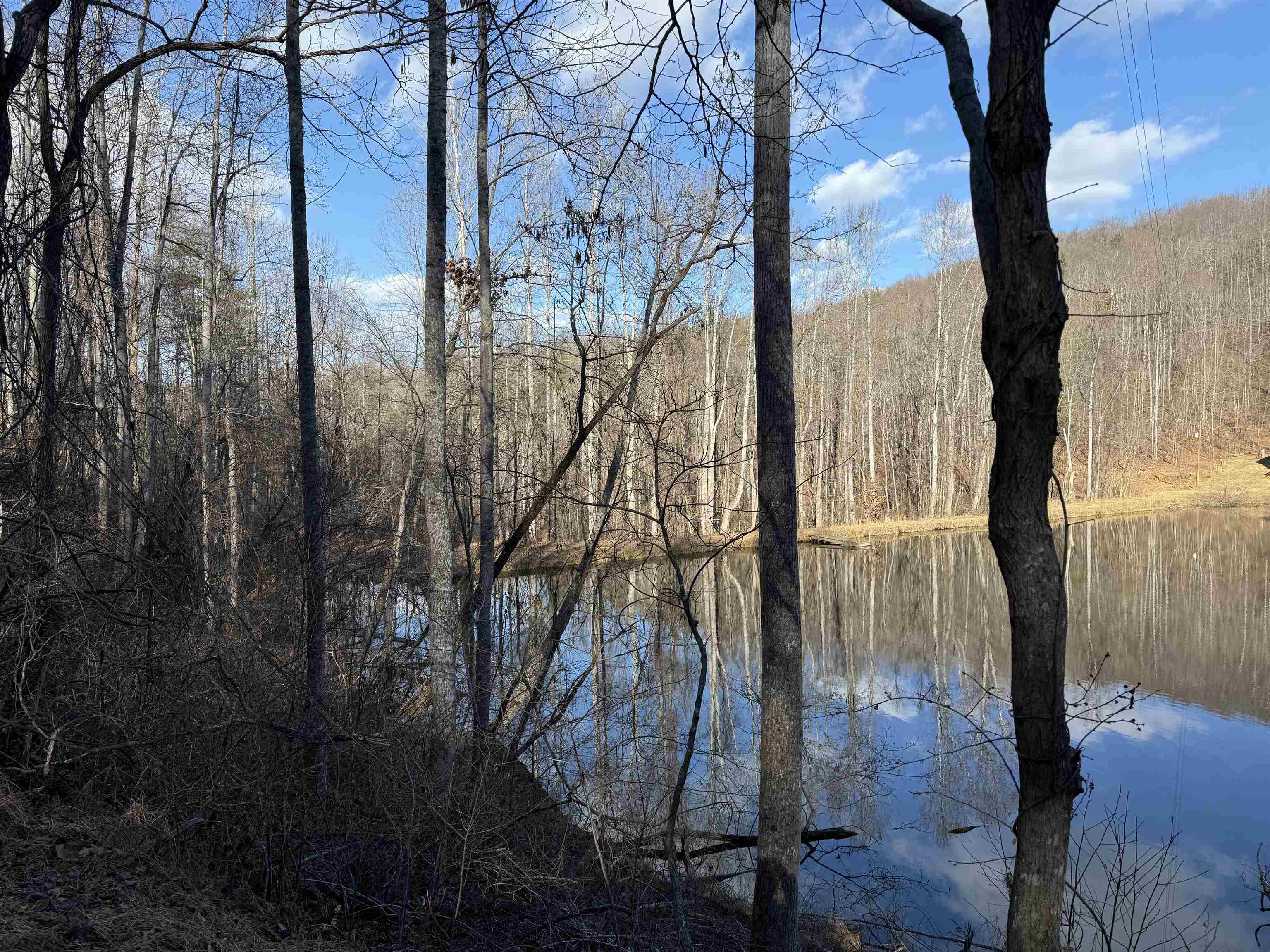 Lake photo just a representative photo of the larger 93 acres. the 15 acre parcel will not have access to the lake.