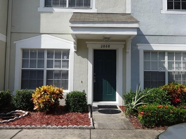 a view of a entryway door of the house