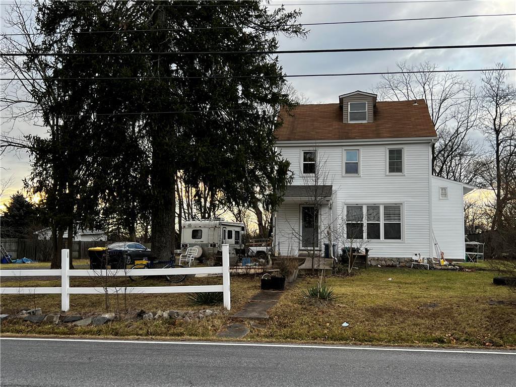 front view of house with a yard