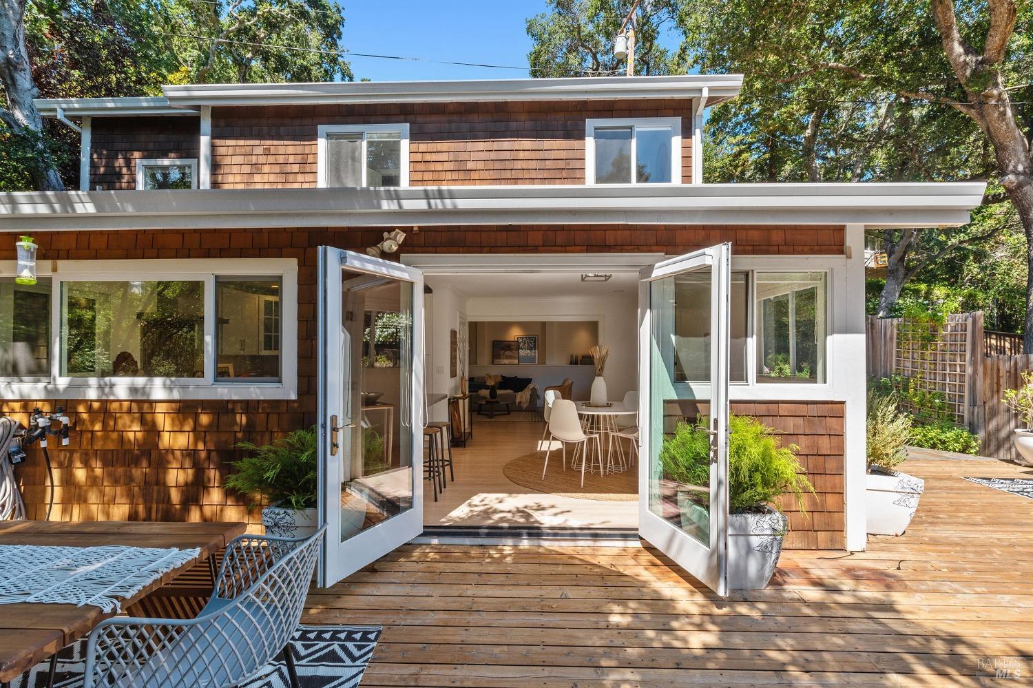 front view of a house with a porch