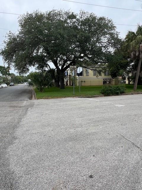 a view of outdoor space with green space