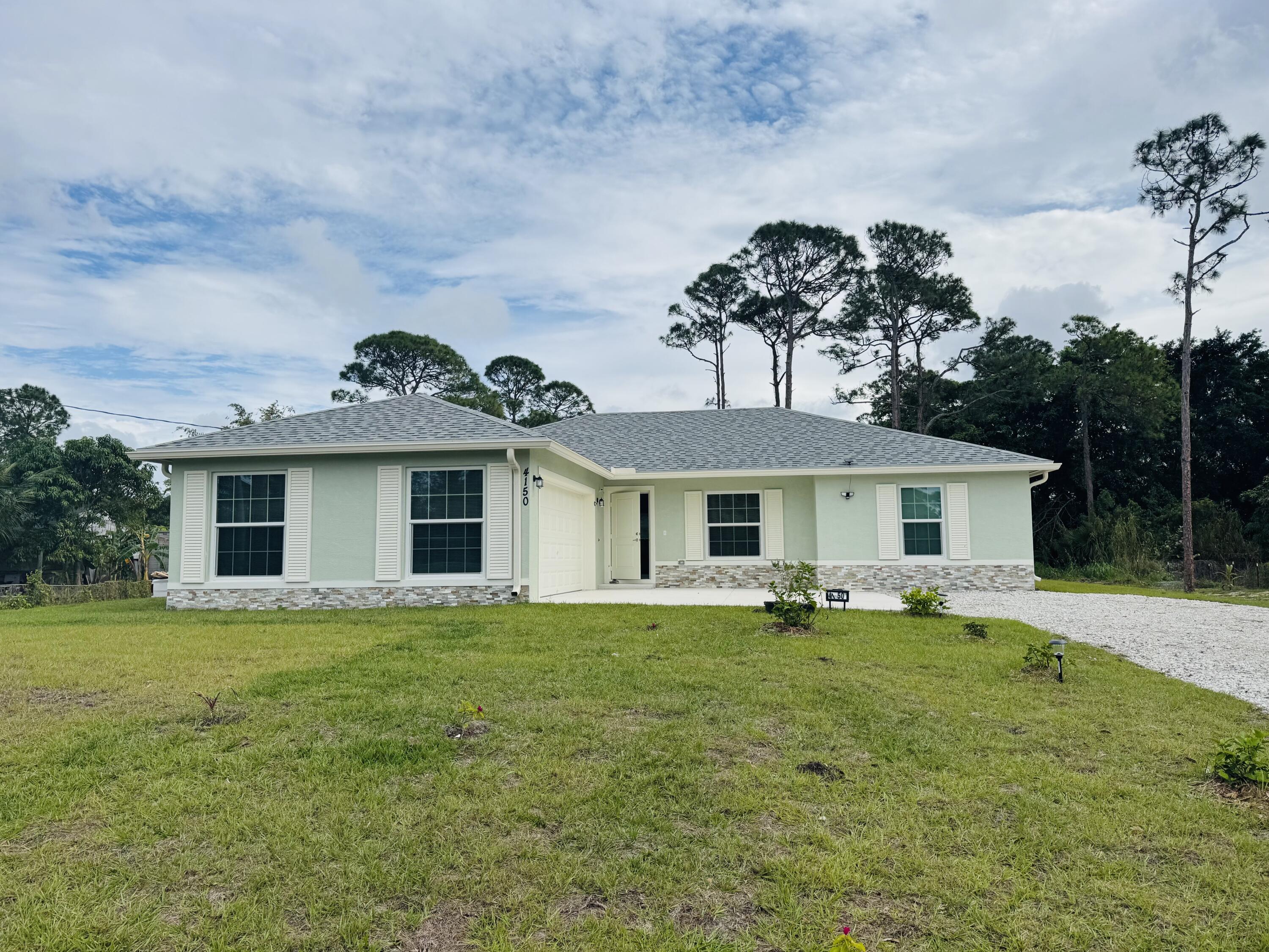 Front of the house