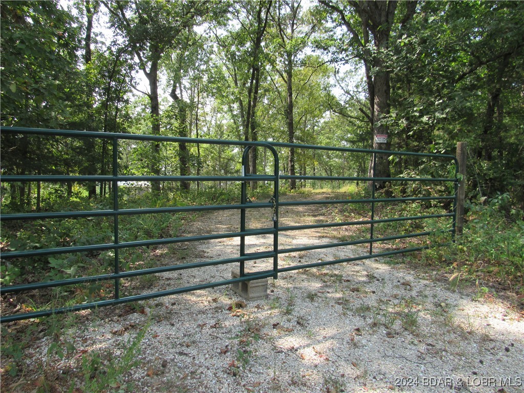 Go through this gate to check out this beautiful l