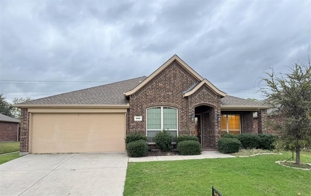 front view of house with a yard