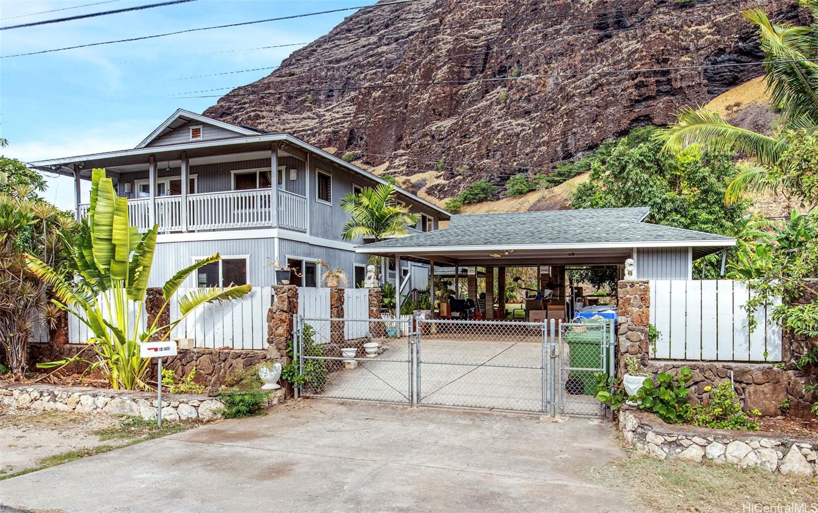 a front view of a house with a porch