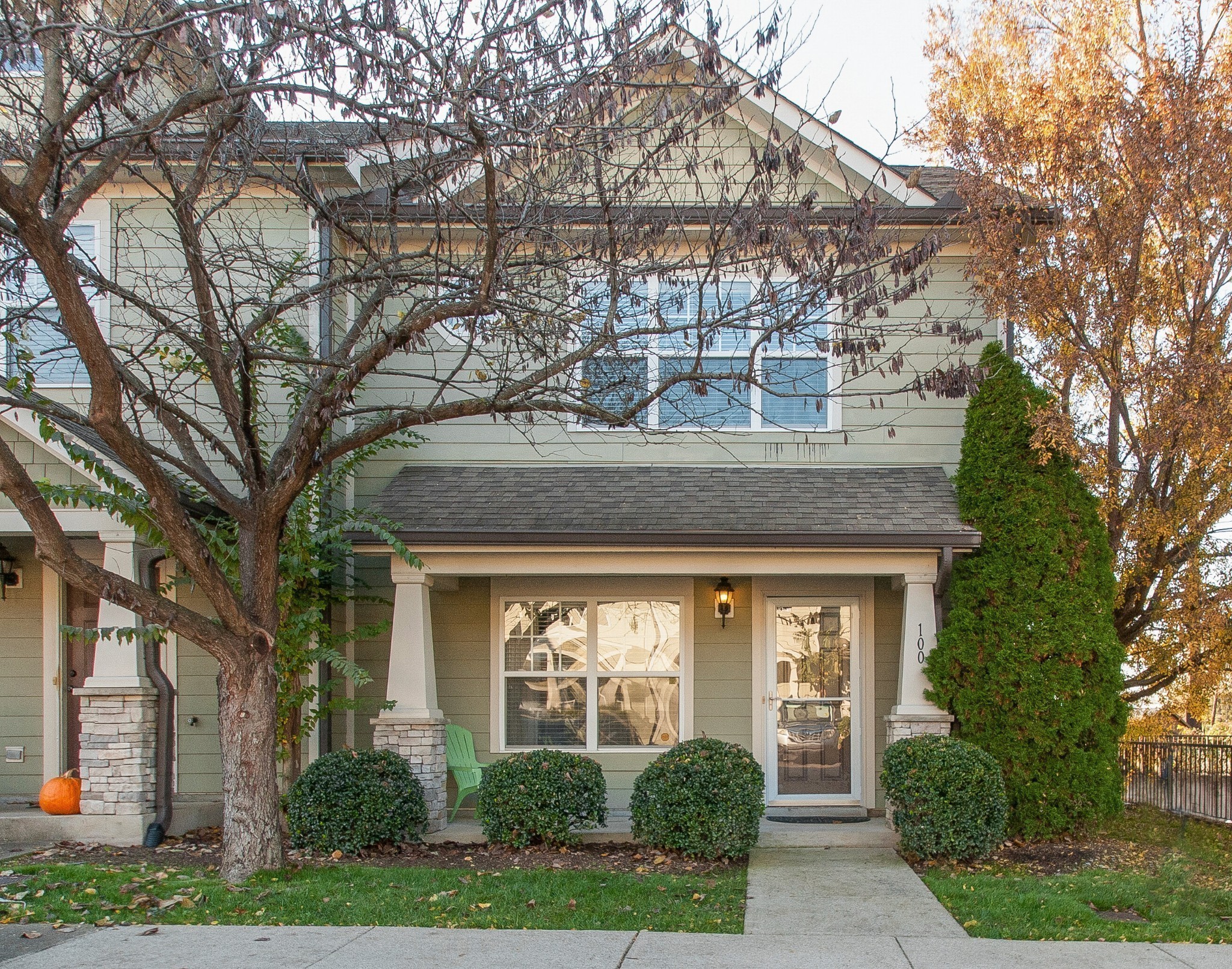 front view of a house