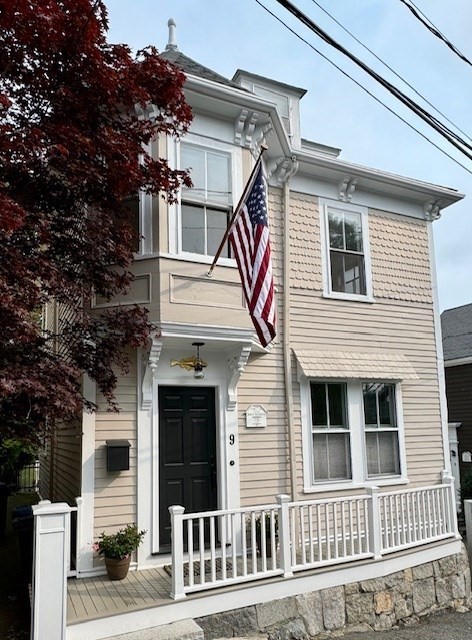 a view of a house with a window