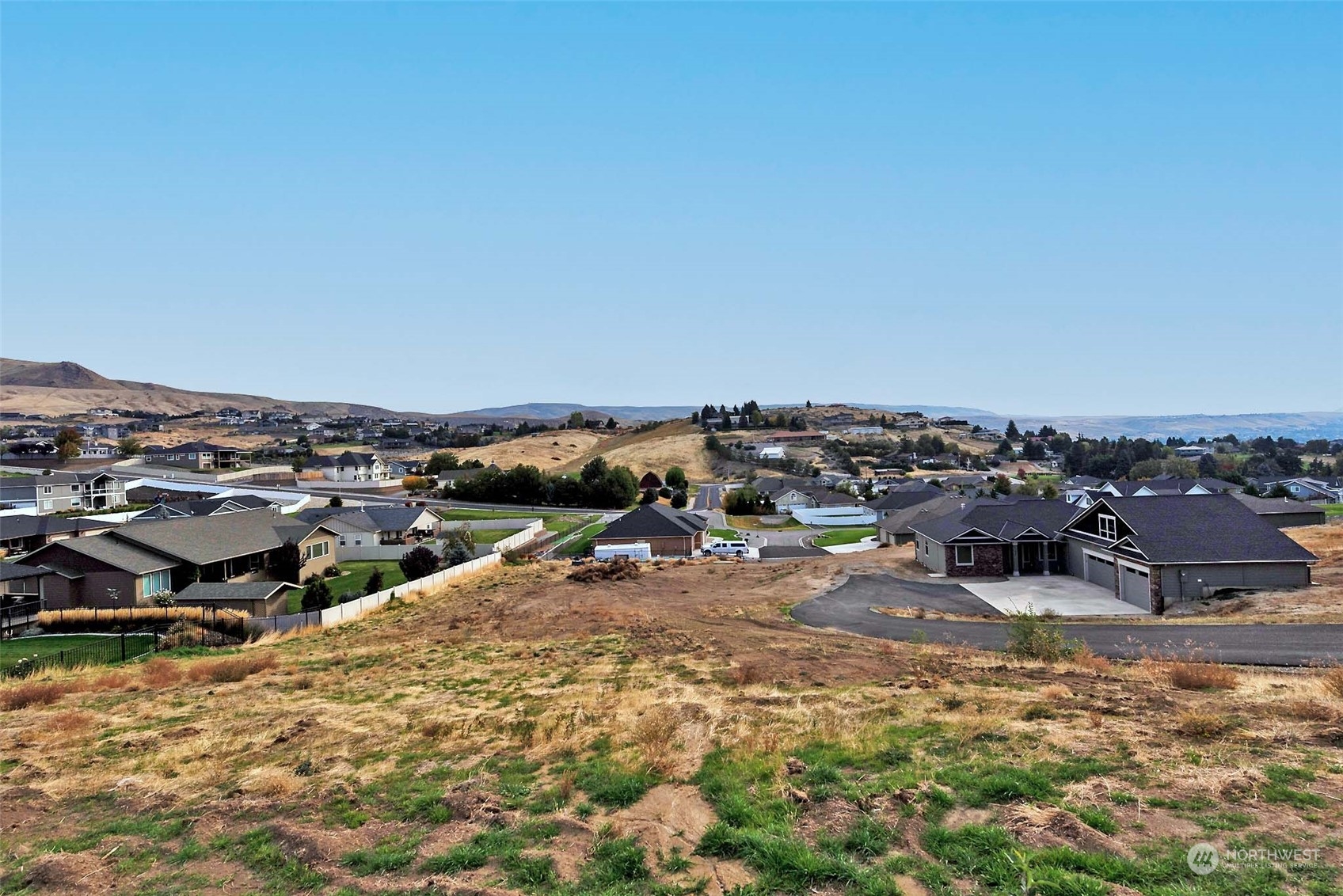 an aerial view of a ocean beach