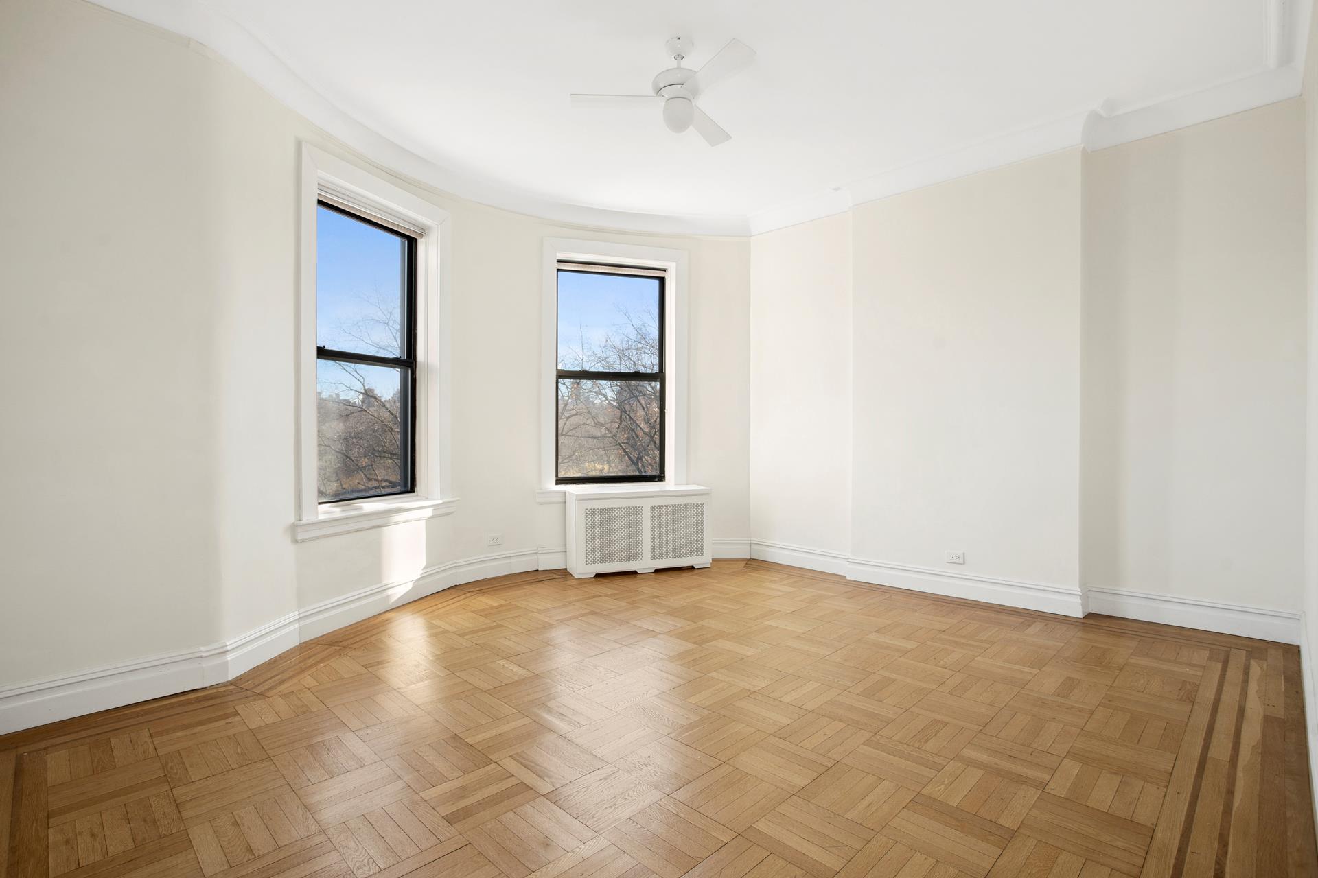 a view of an empty room with window