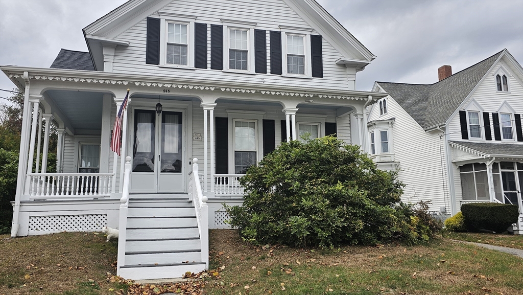 front view of a house